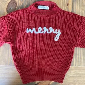 June and Grey Merry Sweater